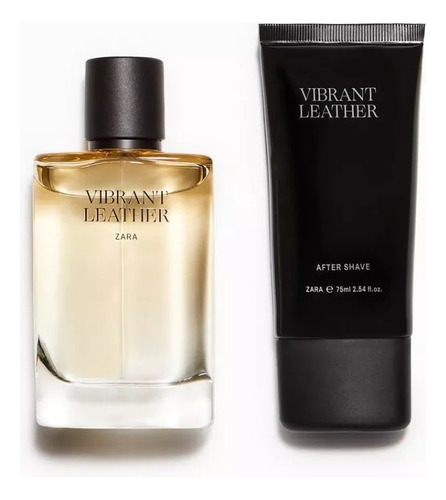 Perfume Zara Vibrant Leather 100ml + Aftershave 75ml