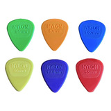 Picks Para Guitarra Dunlop Nylon X6 Unidades