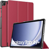 Funda Para Samsung Tab A9+ Plegable Rojo