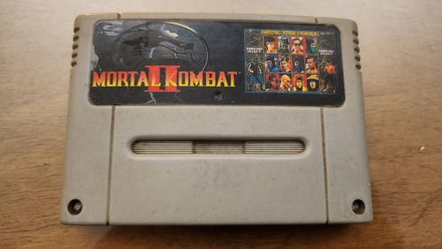 Juego Cartucho Mortal Kombat 2 Nintendo Super Famicom Video