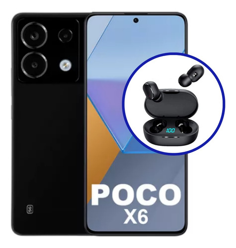 Poco X6 8gb Global 256gb Dual Sim + Brinde: Fone Bluetooth