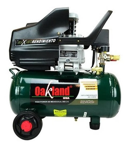 Compresor De Aire 2.5 Hp 25 Litros Oakland Ca-2525