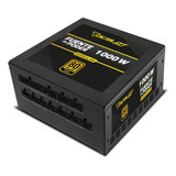 Ocelot Fuente De Poder Ops1000 Atx 1000w Certificación Modular 80+ Gold Color Negro 20 Mas 4 140mm*140mm Silencioso Fácil Instalación