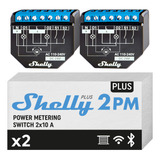 Shelly Plus 2pm Ul | Interruptor De Rele Inteligente Wifi Y 