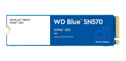 Hd Ssd Western Digital Sn750 M.2 Gen3 Nvme 500gb Wds500g3b0c