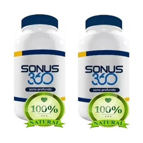 2x - Sonus 360 Original 60 Cápsulas - Frete Grátis Full