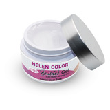 Gel Sólido Led Uv Unhas Helen Color Builder, Clear Base 15g