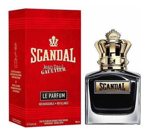 Perfume Jean Paul Gaultier Scandal Le Parfum Masculino Eau De Parfum Spray 100 Ml