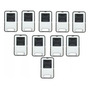Kit 10 Controles 4 Botones 433.92mhz Allmatic For4