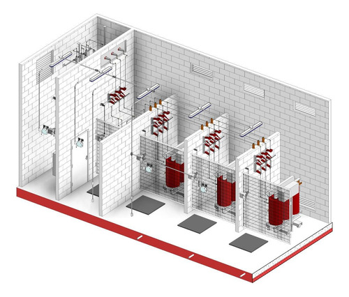 Template Revit Subestação+busway+caixas De Medição