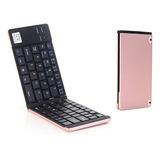 Teclado Inalámbrico Gk228 Bt 66 Teclas Plegable Mini Portáti