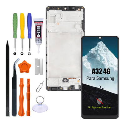 Pantalla Para Samsung A32 4g Sm-a325m A325f Con Marco - incell | Envío gratis
