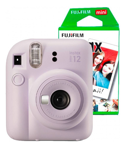 Kit Mini 12 C/lilac Purple + Pelicula 10 Fotos