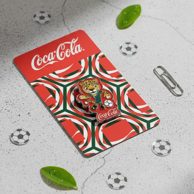 Pin Mundialista Coca Cola 2026 Fifa World Cup (jaguar). Multicolor Jaguar