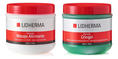 Kir Corporal Flaccidez Crema Con Dmae + Criogel Lidherma