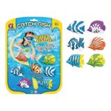 Set De Juego De Pileta Peces X6