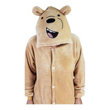 Pijama Disfraz Niño Polar Y Adulto Oso Kigurumi Enteritos 7