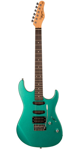 Guitarra Tagima Tg-510 Msg Df Tw Series Metallic Surf Green