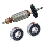 Induzido + Rolamentos Para Esmerilhadeira Makita M9510 110v