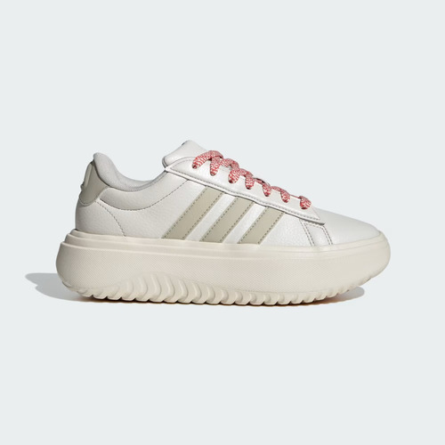 Tênis Feminino Plataforma Grand Court adidas Novo