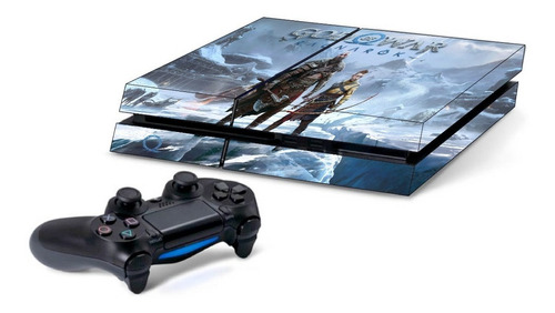 Skin God Of War Ragnarok Para Playstation Consola + Joystick