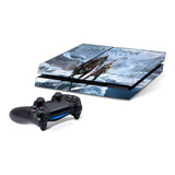 Skin God Of War Ragnarok Para Playstation Consola + Joystick
