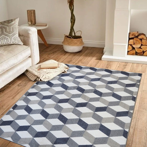 Alfombra Carpeta Moderna 160x235 Tipo Grizzly Living Frances