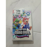 Super Mario Bros Wonder. Nintendo Switch