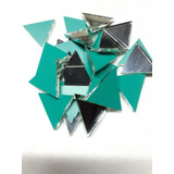 Espejitos Triangulares De 1x1x1 Cm P/artesanias X 250 Unid 