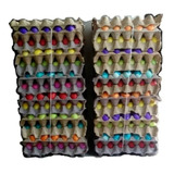 Cascaron De Huevo Relleno De Confeti 180 Piezas Colores Mate