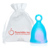 Peachlife Copa Menstrual Con Lengueta De Anillo Mini - Peque