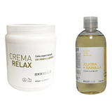  Aceite Relax 500ml + Crema Musculares 1k - Biobellus Fragancia Romero Tipo De Envase Pote