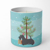 Bb2987cdl Scottish Terrier - Árbol De Navidad De 10 Oz, Vela