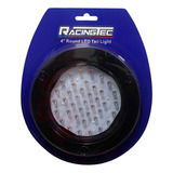 Plafón Redondo 4 Pulgadas 39 Leds Rojo Base Negro Ds