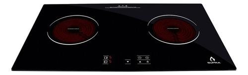 Supra Parrilla Eléctrica De Vitrocerámica Empotrable 110 V Color Negro