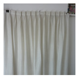  Cortinas Para Dormitorio Juego De2 Paños De 1,90x 1,30m C/u