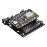 Módulo Esp8266 Nodemcu V3 + Shield Base De Alimentação