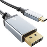 Cable Adaptador Usb C A Displayport 1.4 De 8k A Prueba De Ro