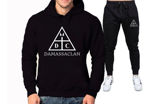 Conjunto Blusa De Frio E Calça Moletom Damassaclan Mdc