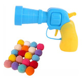 Pistola De Juguete Para Mascotas + 20 Pelotas De Felpa