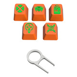 Set 5 Keycaps Raze Habilidades Valorant