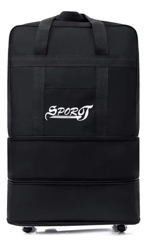 Maleta Deportiva Viaje Bolsa Mochila Gym Duffel Con Ruedas | MercadoLibre