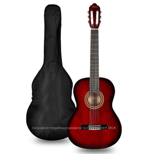 Guitarra Criolla Clasica Estudio Avanzada Funda Pua Valencia