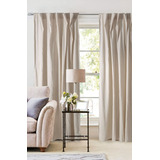 Juego Cortinas Ambiente Tusor Living Dormitorio Jean Cartier