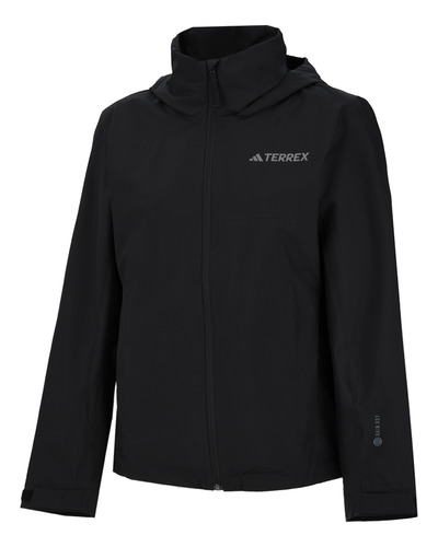 Campera adidas Multi Rain Mujer En Negro | Dexter