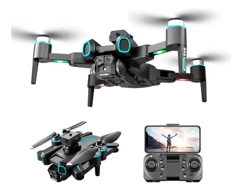 Drone Profissional Ls-s4s Dual Camera Hd Motor Brushless F