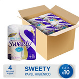 Caja Papel Higienico Sweety Doble Hoja Extra Blanco Pack