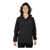 Campera Under Armour Stretch Woven Hombre Training Negro