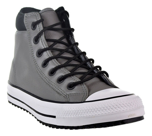 Tenis Converse 162414c Pc Leather High Top Boot Grey 