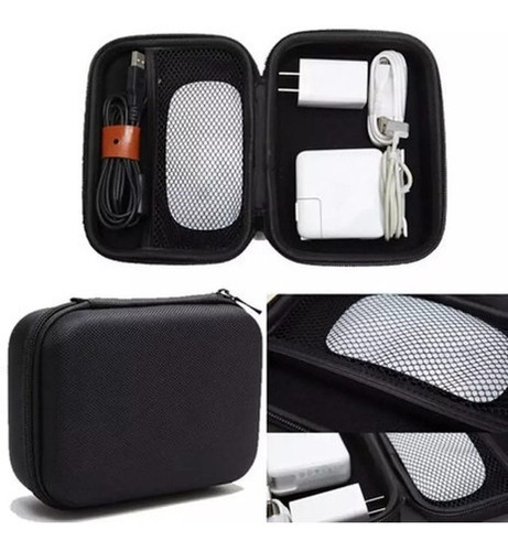 Bolso Portatil Mouse Estuche Disco Externo Cables Cargador